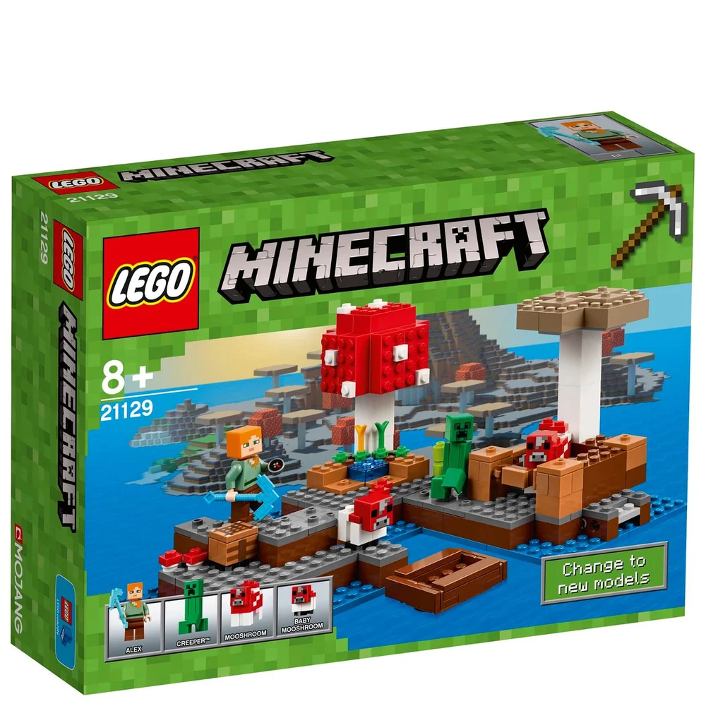 LEGO Minecraft: Het Paddenstoeleiland (21129) Afbeelding 1