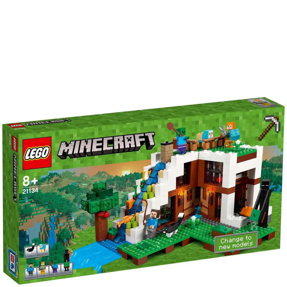 LEGO Minecraft: De watervalbasis (21134) Afbeelding 1