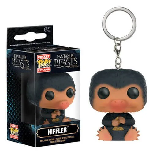 Fantastic Beasts and Where to Find Them Niffler Pocket Pop! Sleutelhanger Afbeelding 1