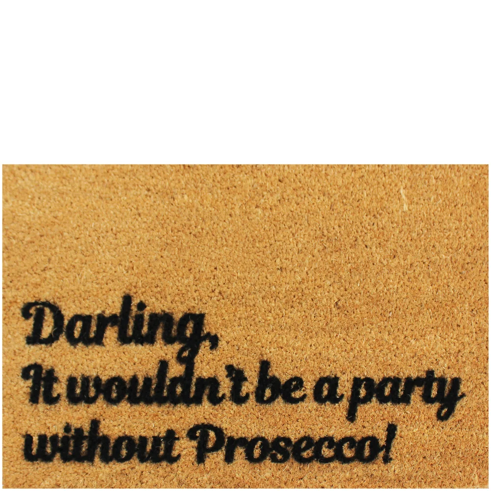 Darling, it Wouldn't be a Party Without Prosecco Doormat Afbeelding 1