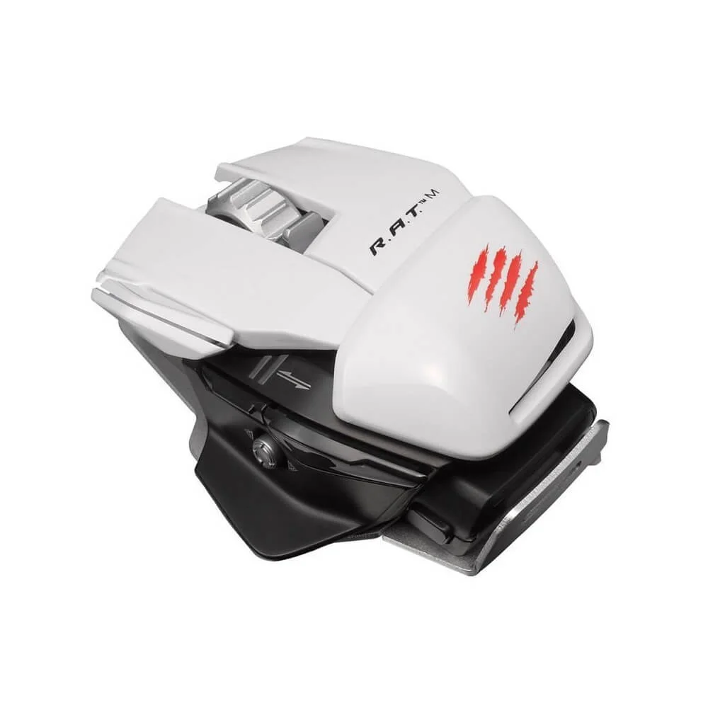 Mad Catz R.A.T.M Wireless Mobile Gaming Mouse - White Afbeelding 1