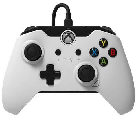 PDP White Wired Controller Xbox One Afbeelding 1
