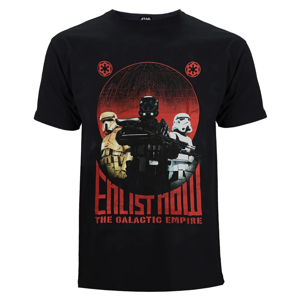 Star Wars: Rogue One Trooper Heren T-Shirt - Zwart - S - Zwart Afbeelding 1
