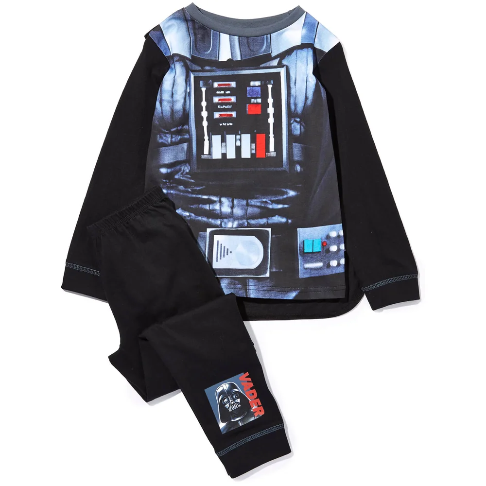 Star Wars Boys' Novelty Pyjamas - Black - 2-3 years - Zwart Afbeelding 1