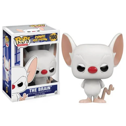Pinky and The Brain Cartoon The Brain Funko Pop! Figuur Afbeelding 1