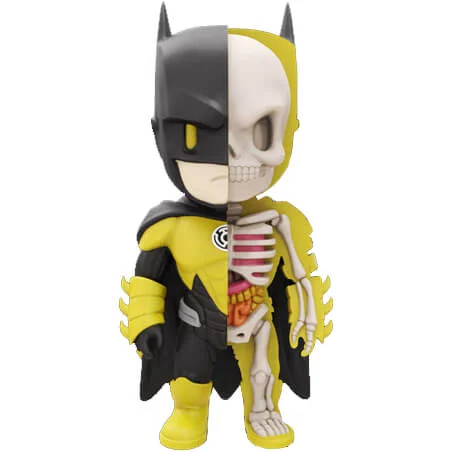 DC Comics XXRAY Wave 5 Batman Yellow Lantern 10cm Figure Afbeelding 1