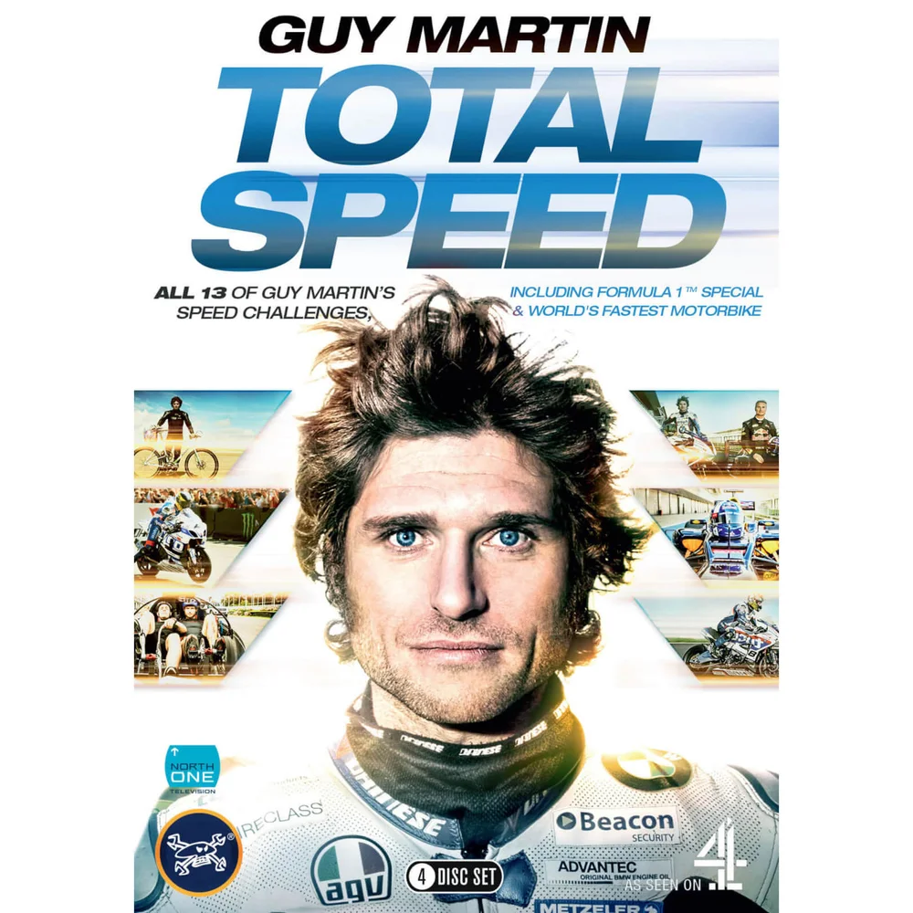 Guy Martin: Total Speed Boxset (Series 1/2/3 and F1 Special) Afbeelding 1