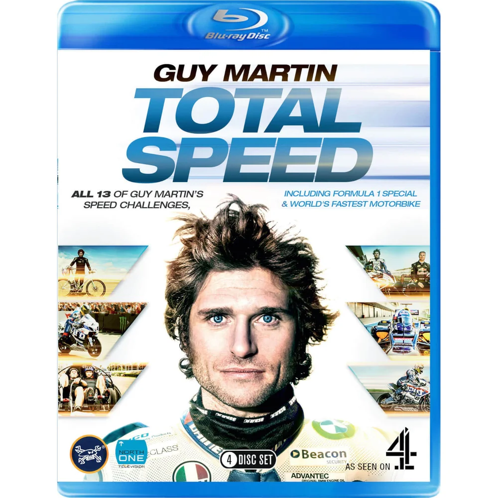 Guy Martin: Total Speed Boxset (Seizoenen 1/2/3 en F1 Special) Afbeelding 1