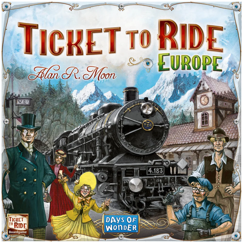 Ticket to Ride Europe Game Afbeelding 1