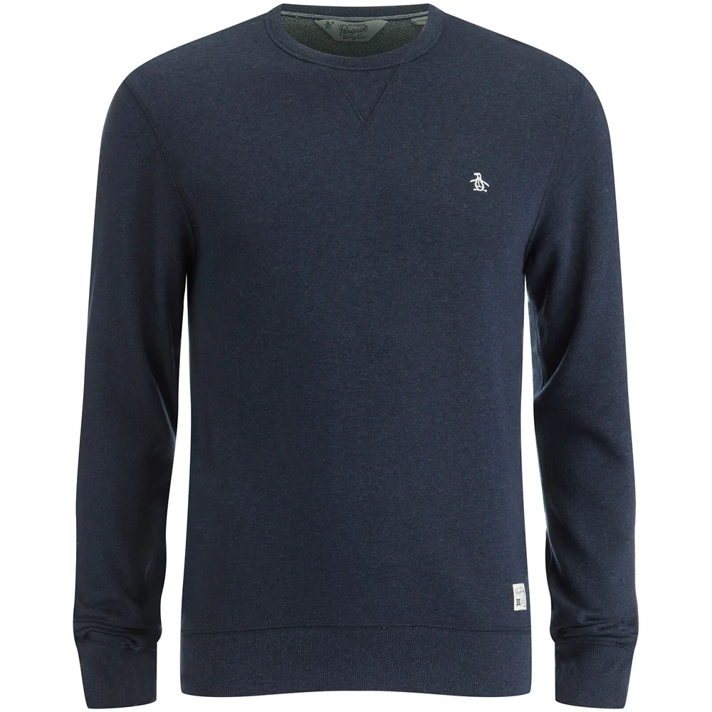 Original Penguin Men's Crew Neck Sweatshirt - Sapphire - S - Blauw Afbeelding 1