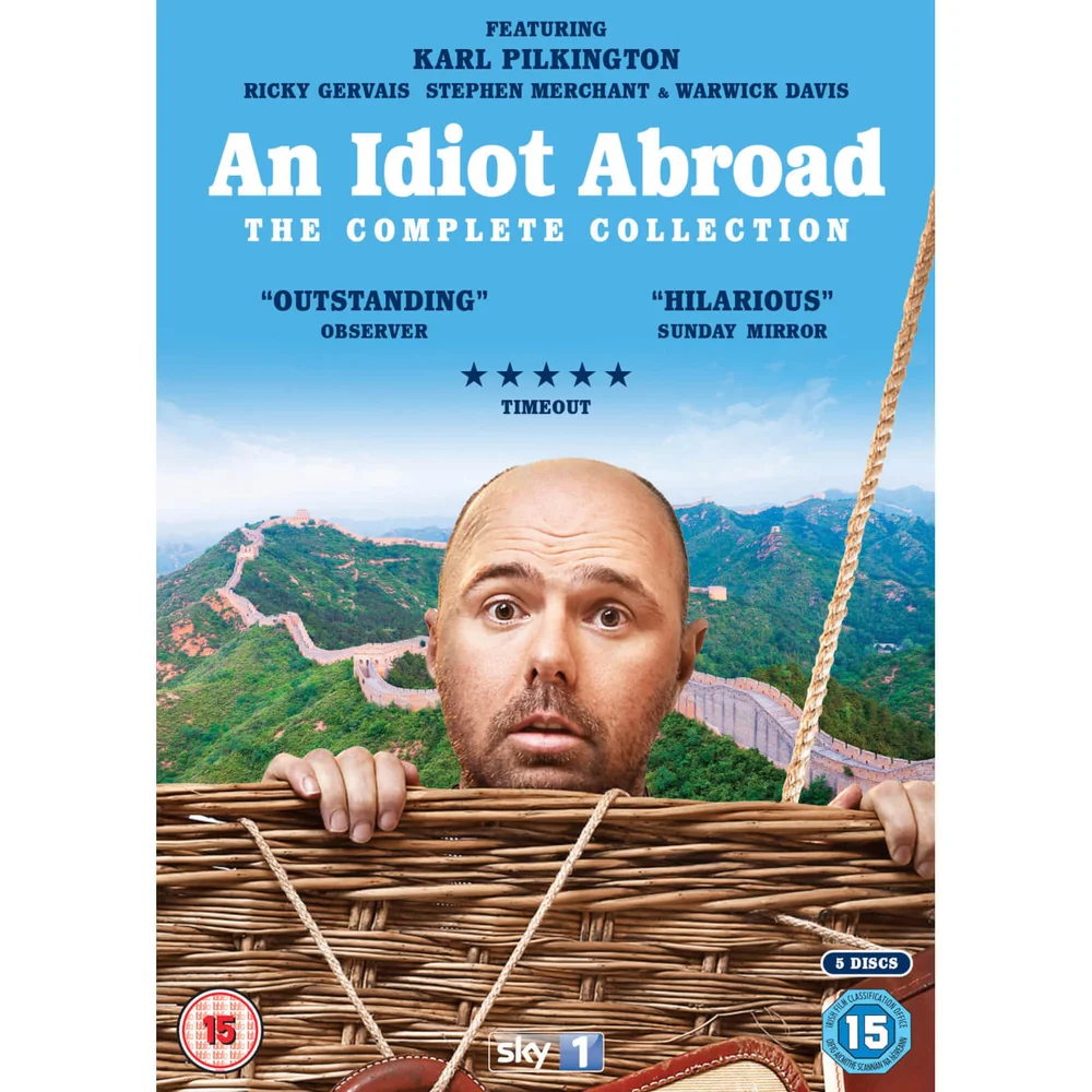 An Idiot Abroad Complete eollectie Afbeelding 1