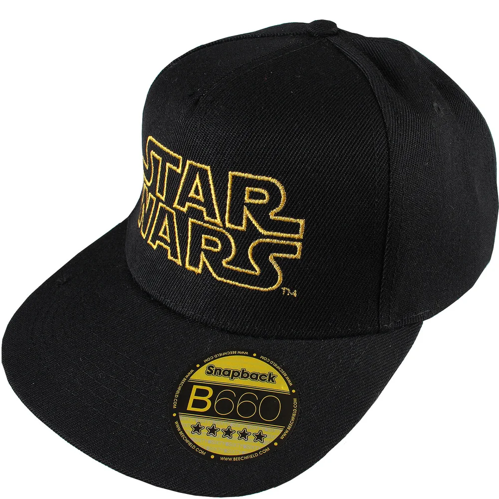 Star Wars Men's Retro Logo Cap - Black Afbeelding 1