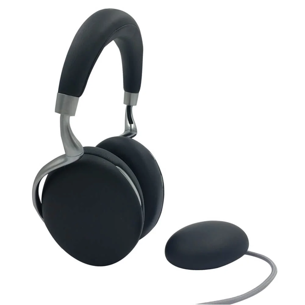 Parrot Zik 3 Wireless Headphones with Wireless Charger - Black Leather Grain Afbeelding 1