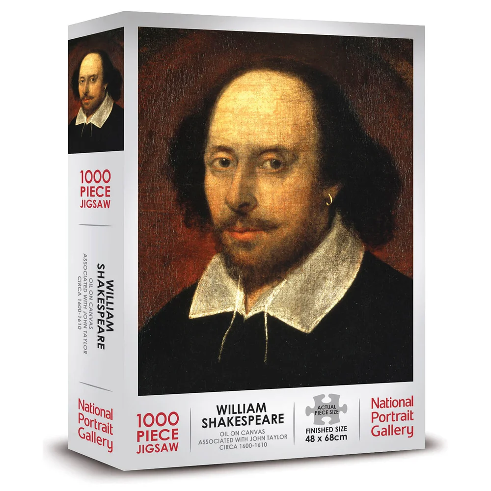 William Shakespeare 1000 Piece Jigsaw Afbeelding 1