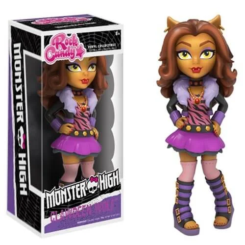Monster High Clawdeen Wolf Rock Candy Vinyl Figure Afbeelding 1