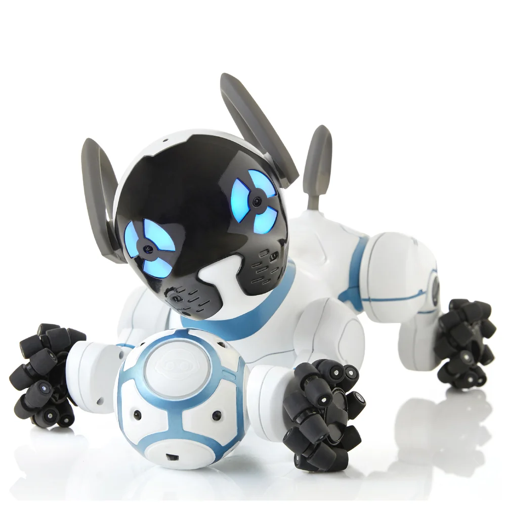 WowWee CHiP Robot Hond - Wit/Blauw Afbeelding 1