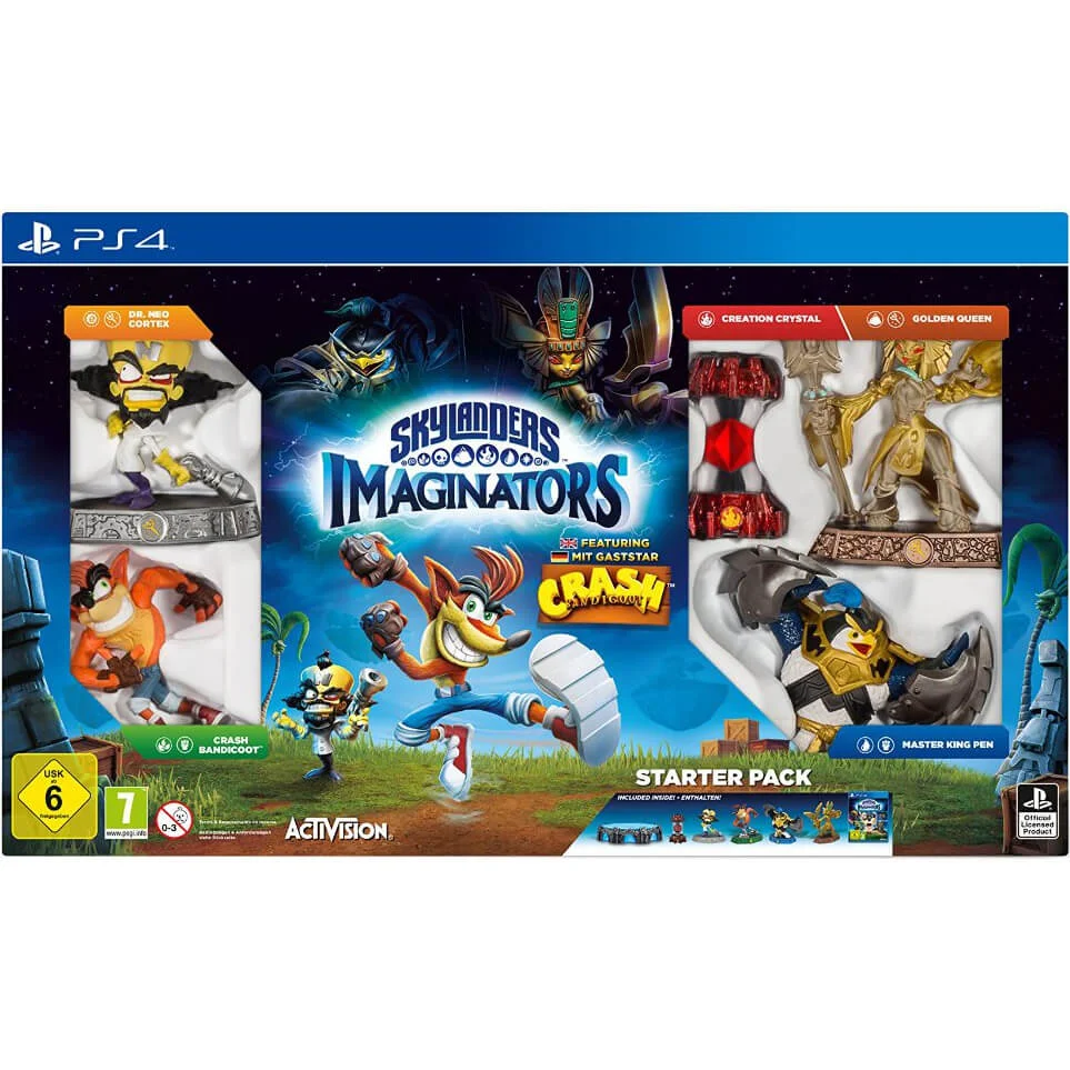 Skylanders Imaginators Starter Pack - Crash Bandicoot Limited Edition Afbeelding 1