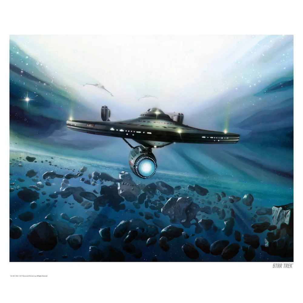 Star Trek Limited Edition Giclee Art Print - Timed Sale Afbeelding 1