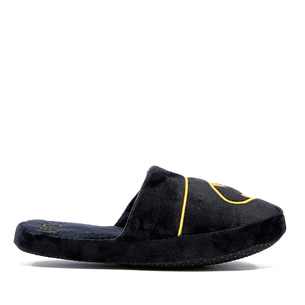 DC Comics Batman Pantoffels - Zwart - L/UK 8-10 - Zwart Afbeelding 1