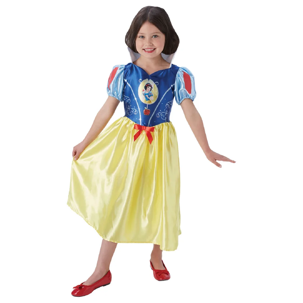 Disney Girls' Snow White Fancy Dress Costume - S - Blauw Afbeelding 1