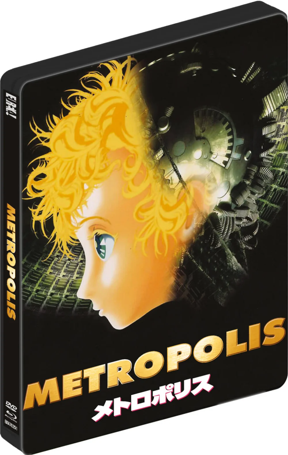 Osamu Tezuka's Metropolis - Dual Format Limited Edition Steelbook (Includes DVD) Afbeelding 1