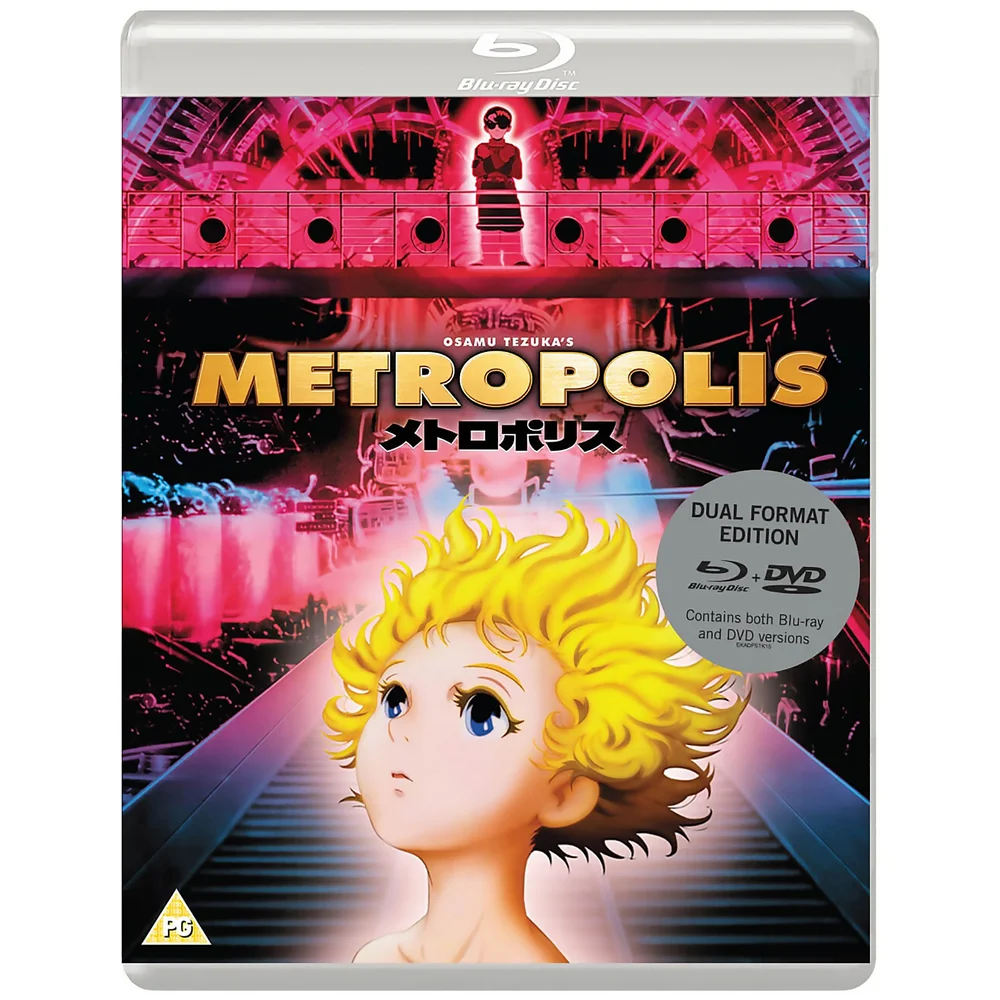 Metropolis van Osamu Tezuka - Dual Format (inclusief DVD) Afbeelding 1