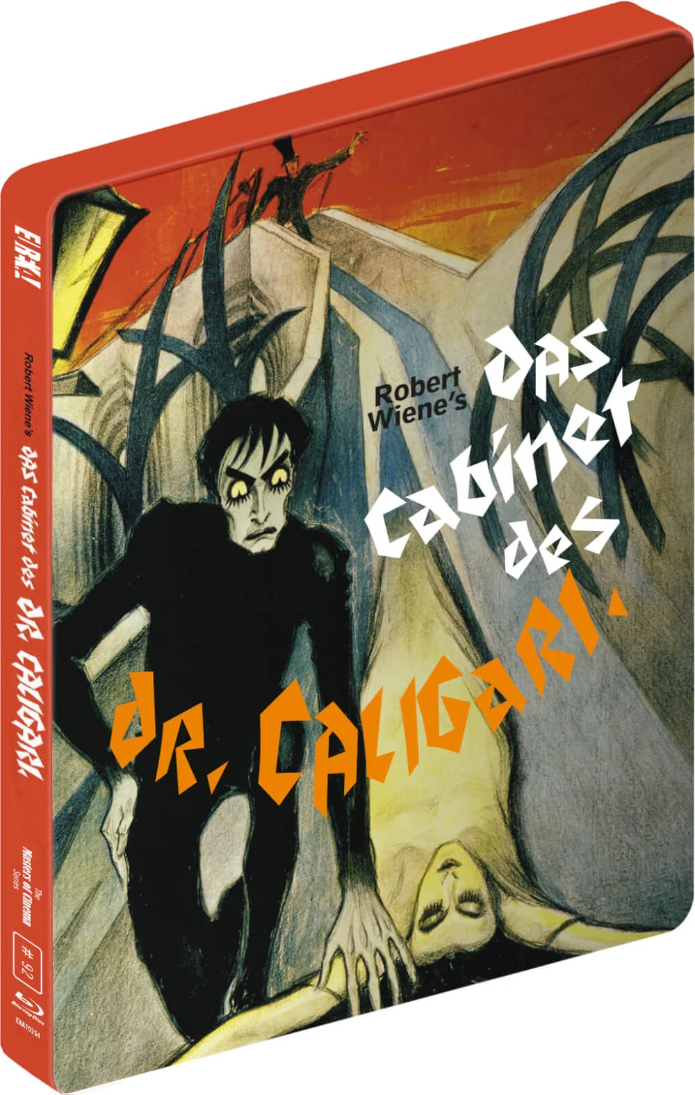 Das Cabinet Des Dr Caligari (Masters Of Cinema) Limited Edition 2-Disc Steelbook Afbeelding 1