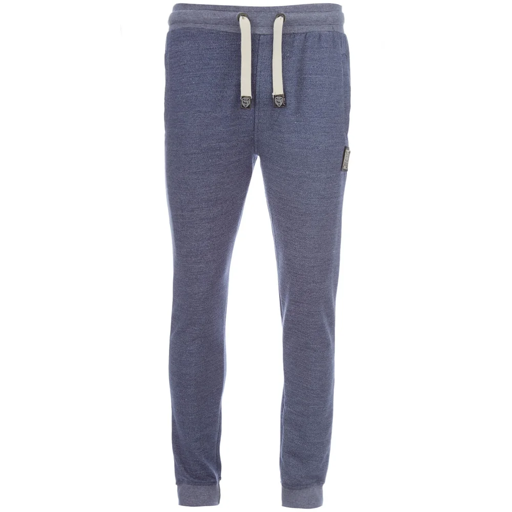 Smith & Jones Men's Southwell Joggers - Deep Blue Marl - S - Blauw Afbeelding 1