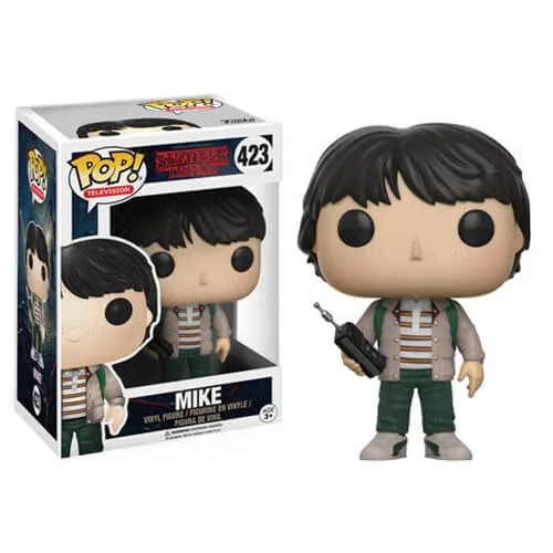 Stranger Things Mike with Walkie Talkie Pop! Vinyl figuur Afbeelding 1
