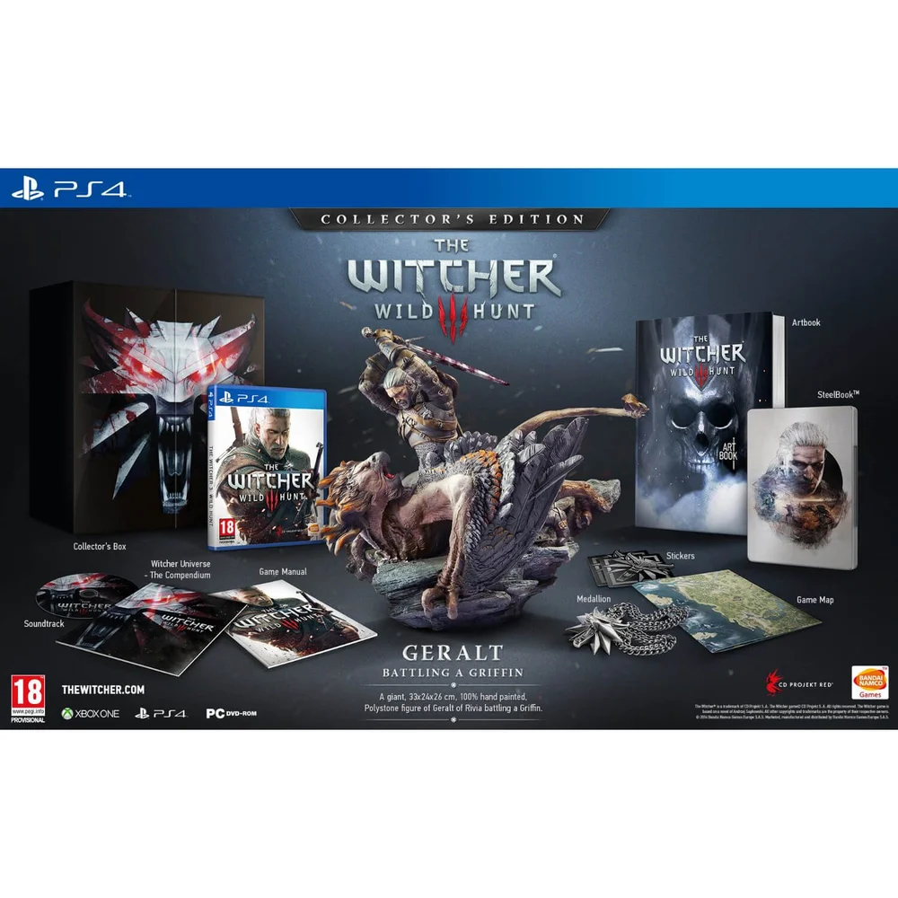 The Witcher 3: Wild Hunt Collector's Edition Afbeelding 1