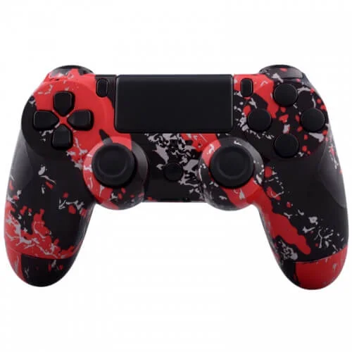 Custom Controllers PlayStation 4 Controller - Red Subterfuge Afbeelding 1