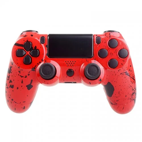 Custom Controllers PlayStation 4 Controller - Red Splatter Afbeelding 1