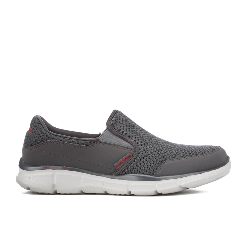 Skechers Men's Equalizer Persistent Slip-On Trainers - Grey - UK 7 - Grijs Afbeelding 1