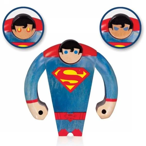 DC Comics Superman Wood Figure Afbeelding 1