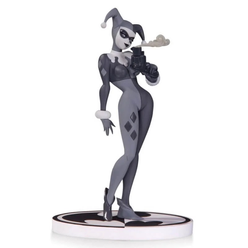 DC Harley Quinn Black & White beeldje Afbeelding 1