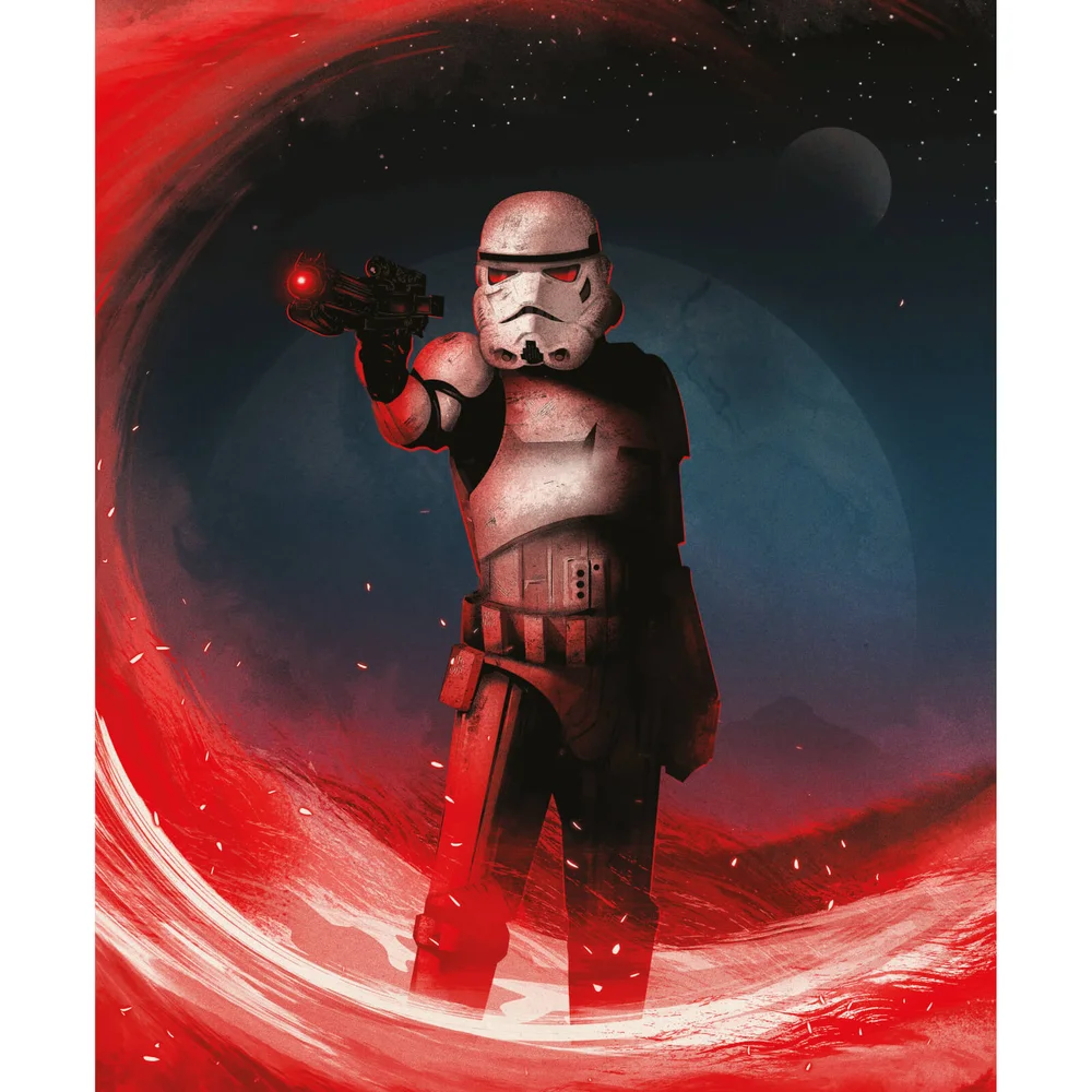 Stormtrooper Limited Edition Giclee Art Print - Slechts 100 exemplaren Afbeelding 1