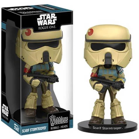 Star Wars Rogue One Scarif Stormtrooper Bobble Head Afbeelding 1
