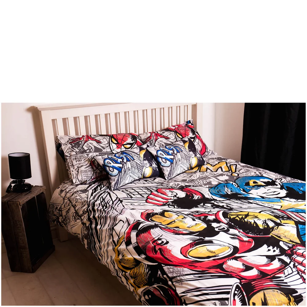 Marvel Comics Bed Bundle - Double Afbeelding 1