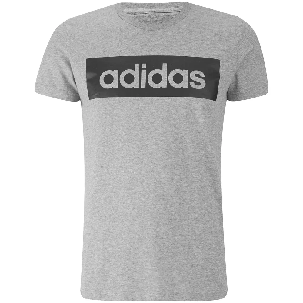 adidas Men's Sports Essential T-Shirt - Grey - S - Grijs Afbeelding 1
