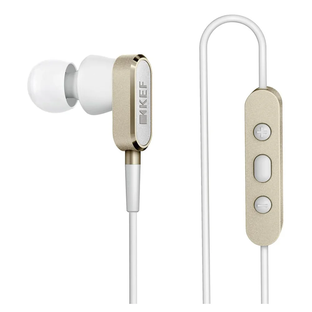 KEF M100 Earphones - Champagne Gold Afbeelding 1
