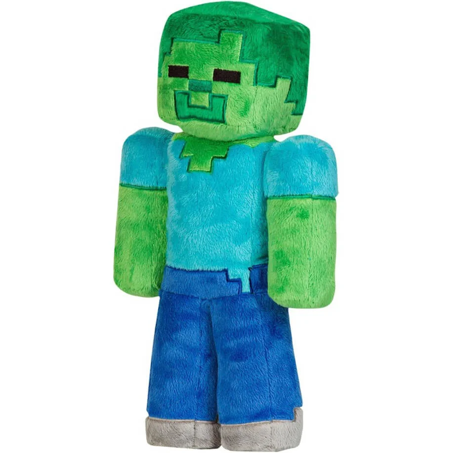 Minecraft Plush Figure Zombie Afbeelding 1