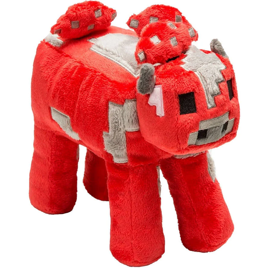 Minecraft Plush Figure Mooshroom Afbeelding 1