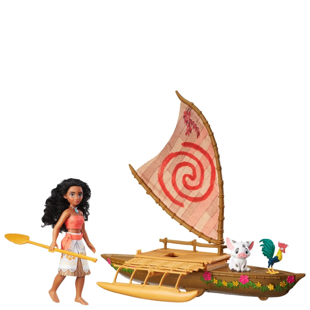Disney Moana Starlight Canoe and Friends Afbeelding 1