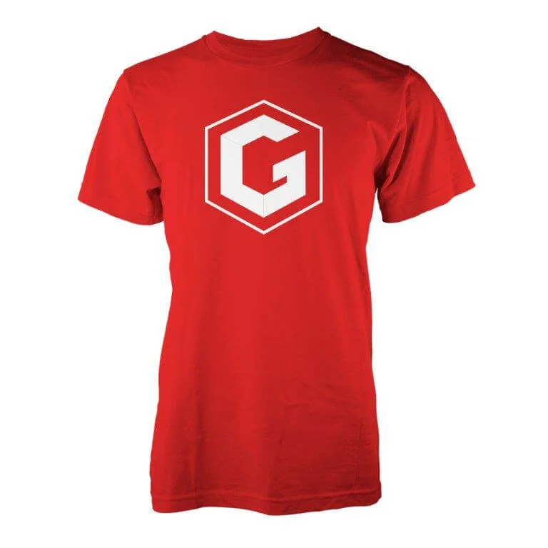 Grian T-Shirt - Red - Kids XL - Rood Afbeelding 1