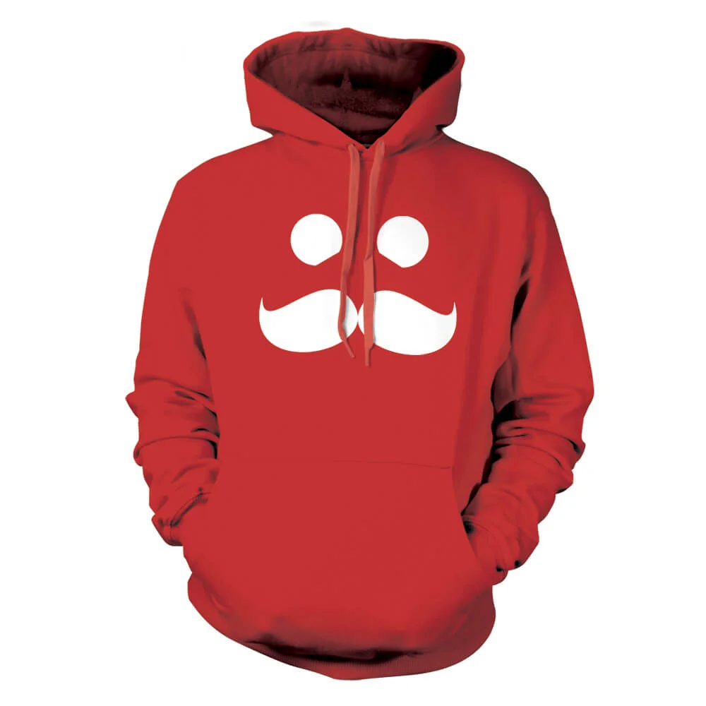Mumbo Jumbo Hoodie - Red - S Afbeelding 1