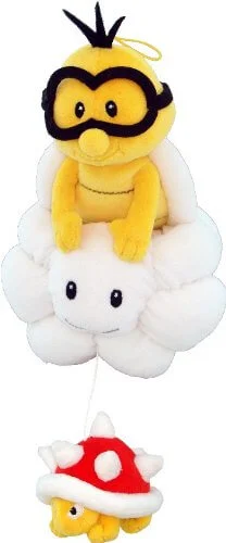 Super Mario Plush 8" Jyugemu / Lakitu Plush Afbeelding 1