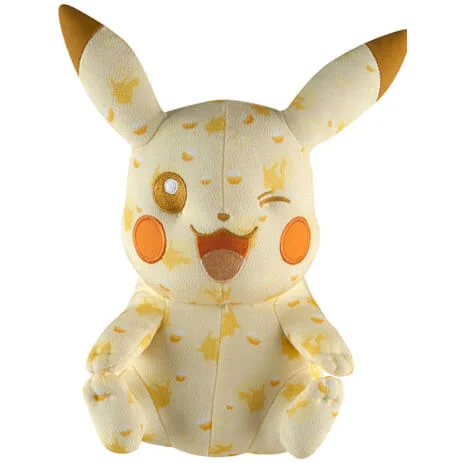 Pokémon Plush Figure 20th Anniversary Special Pikachu Wink Afbeelding 1