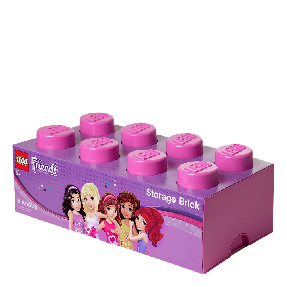 LEGO Friends Storage Brick 8 - Pink Afbeelding 1