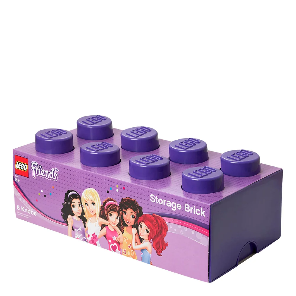LEGO Friends Storage Brick 8 - Lilac Afbeelding 1