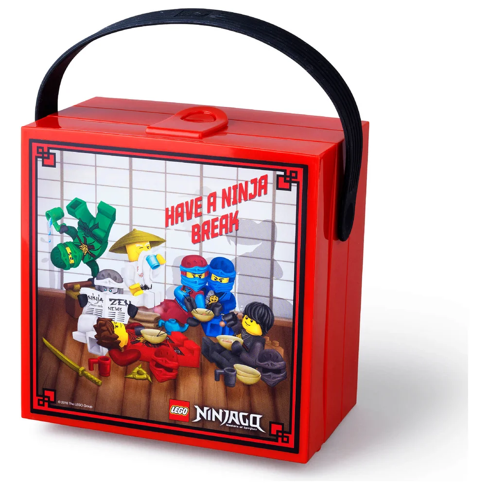 LEGO Lunch Box with Handle - LEGO Ninjago Afbeelding 1